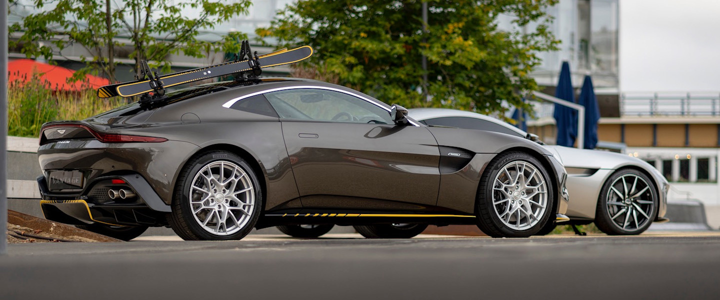 Aston Martin is celebrating its history with James Bond at an exclusive event