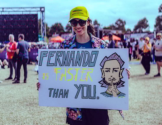 Australia race page fans 1