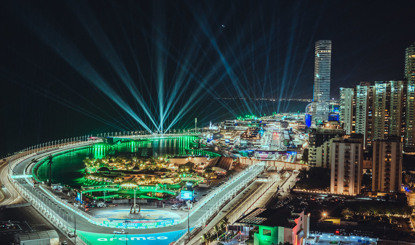 Saudi Arabia 2025 race page header