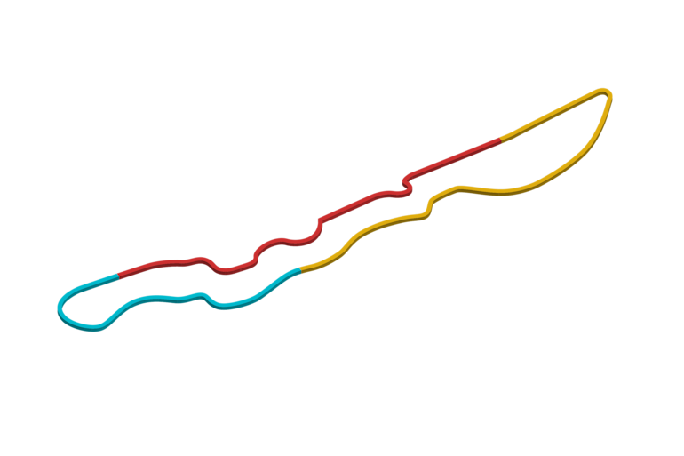 2023 Saudi Arabian Grand Prix track map sectors