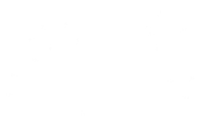 2023 Las Vegas Grand Prix track map turns